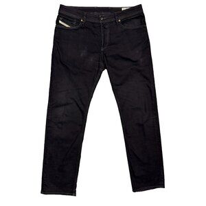 DIESEL Jeans Waykee Regular-Straight Stretch Denim Black 38x32
